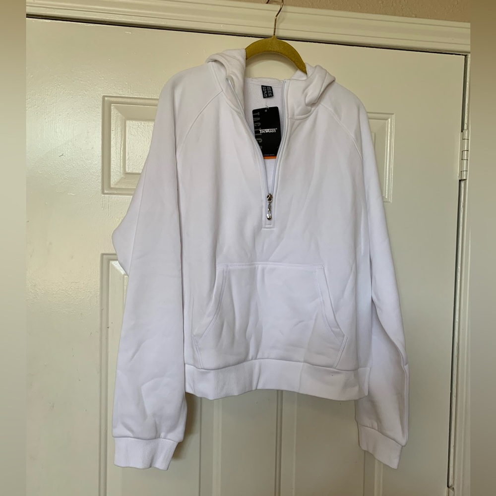 TacVasen Fleece Hoodie Quarter Zip Sweatshirt NWT 🌴